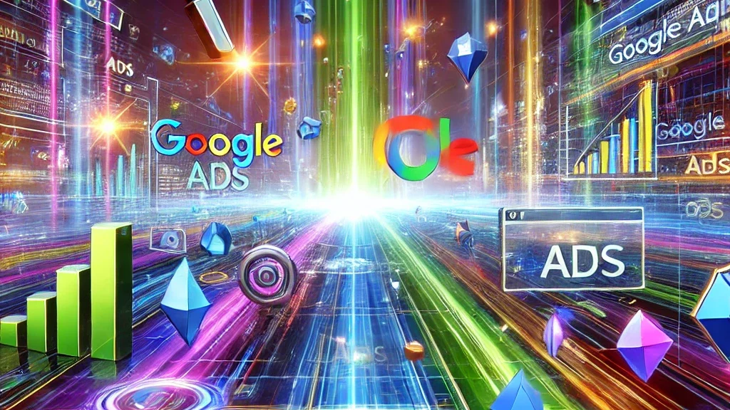 Google Ads campaign management analytics and keyword research workspace