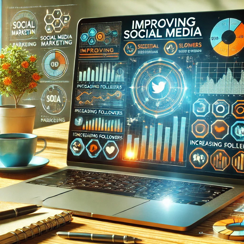 Social media marketing tools and analytics to improve presence and strategies