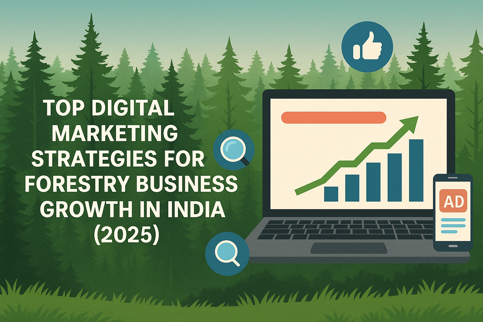 Digital Marketing Strategies for Forestry Business Growth (2025) Top digital marketing strategies for forestry business growth in India