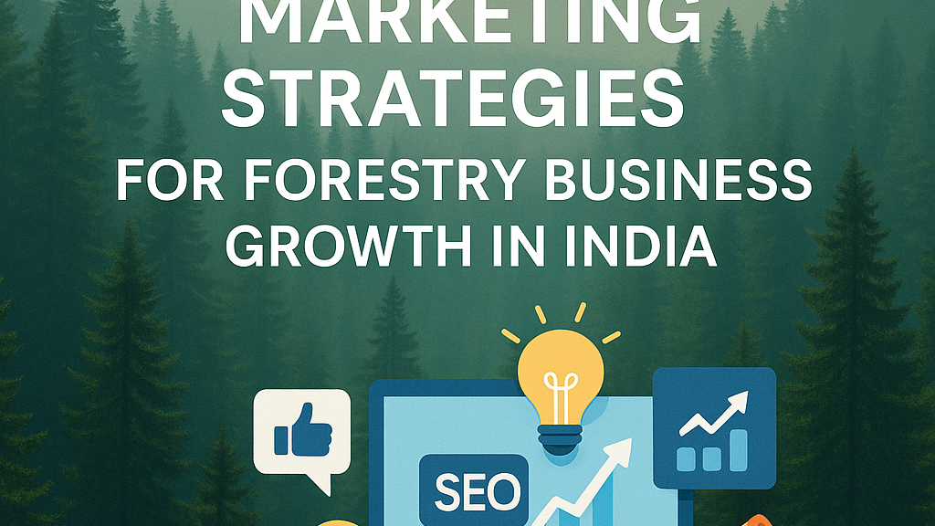 Top digital marketing strategies for forestry business growth in India