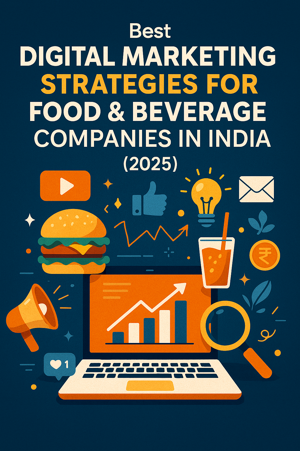 Best Digital Marketing Strategies for Food & Beverage Companies in India (2025) Digital marketing food industry, food and beverage marketing, online marketing food companies, social media food brands, FMCG strategies