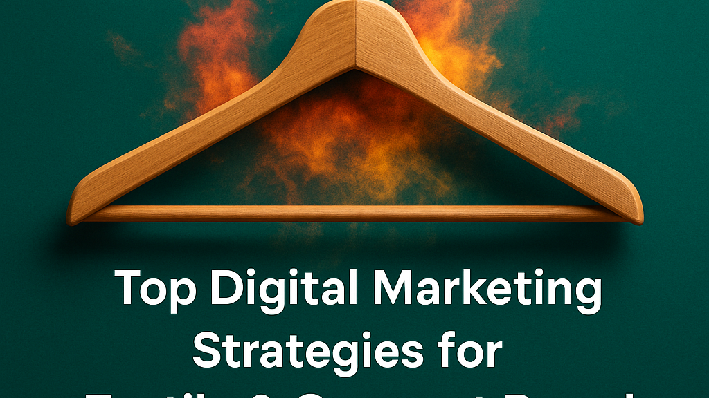 Digital Marketing Textile India, Fashion Marketing Strategies India, Garment Industry Digital Marketing