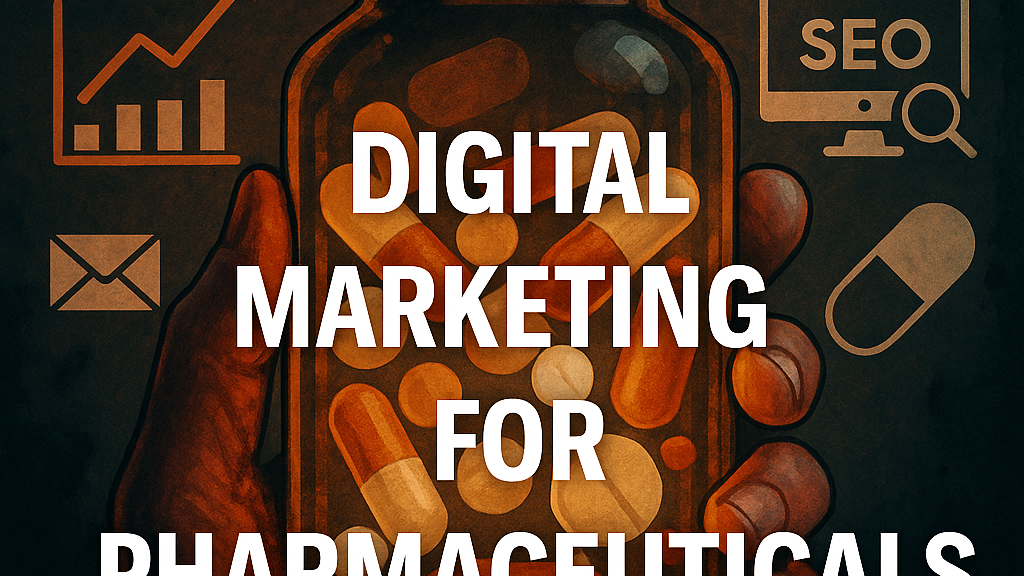 Digital marketing for pharmaceuticals with SEO and agency strategy