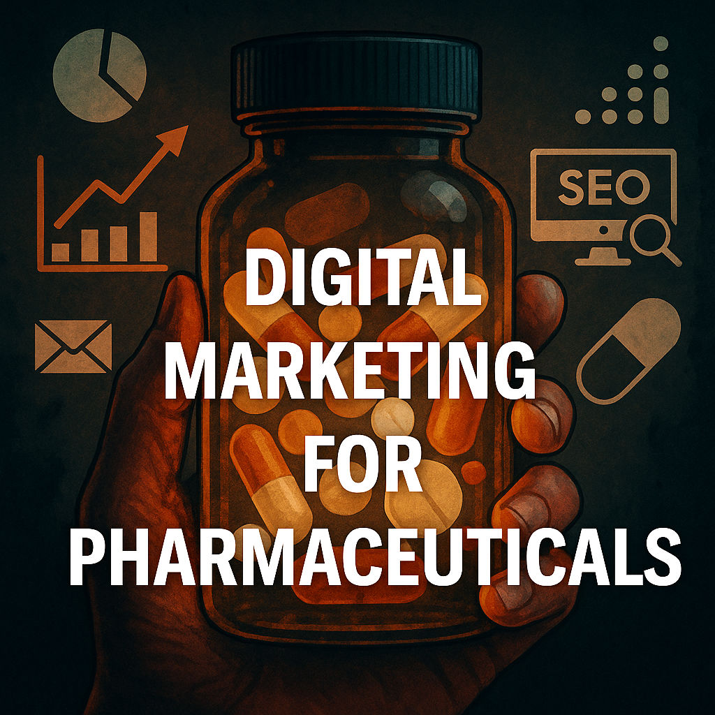 Digital marketing for pharmaceuticals with SEO and agency strategy