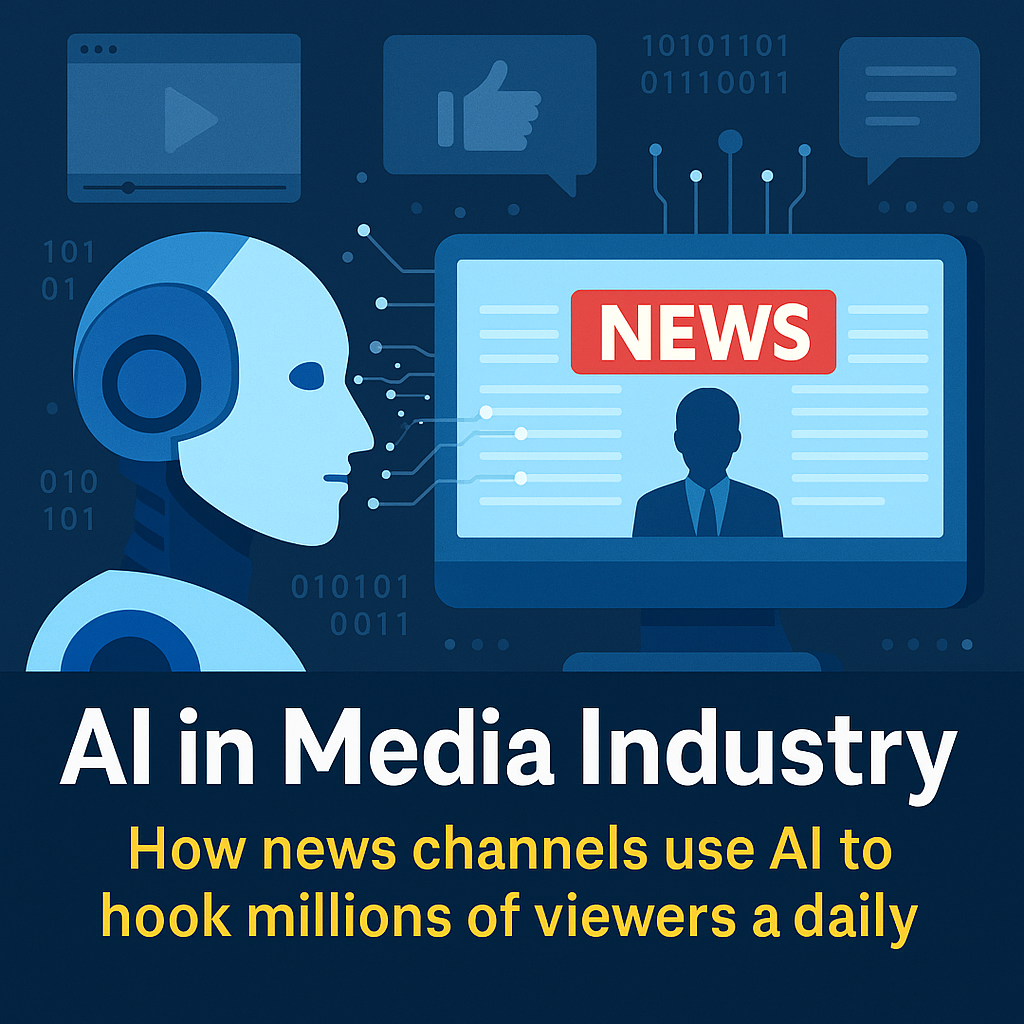 AI in Media Industry – How News Uses AI to Engage Viewers AI in media industry, how news uses AI