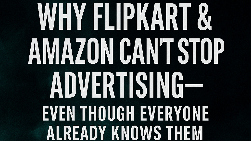 Amazon Flipkart ad strategy thumbnail
