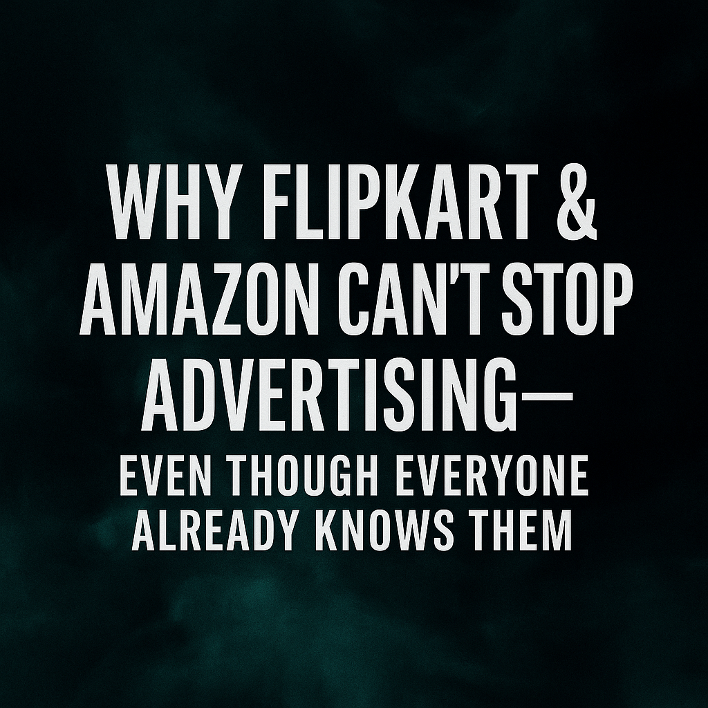 Amazon Flipkart ad strategy thumbnail