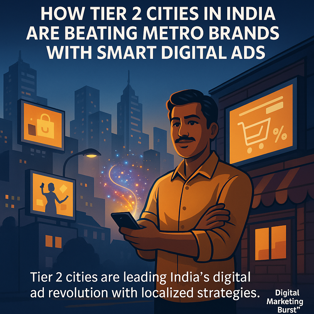 Smart advertising in Tier 2 cities with Digital Marketing Burst Tier 2 city marketing and smart digital ads for small businesses