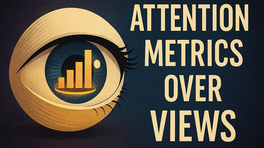 Attention metrics over views and new digital marketing metric in 2025