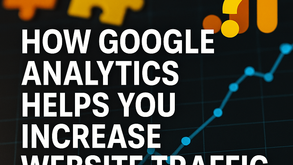 "How Google Analytics helps increase website traffic in 2025 thumbnail"