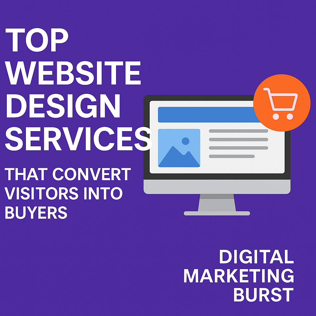 Top Website Design Services by Digital Marketing Burst Best website design services India with mobile friendly website design by Digital Marketing Burst