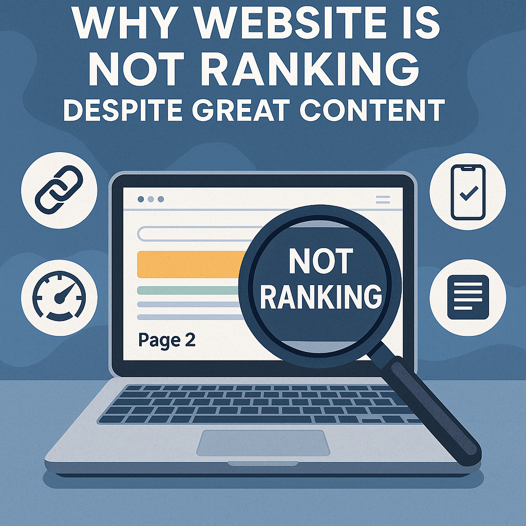 Why Website Not Ranking SEO Fixes – Digital Marketing Burst why website not ranking, site not ranking Google, website ranking despite content, improve website SEO ranking, website ranking issues solved