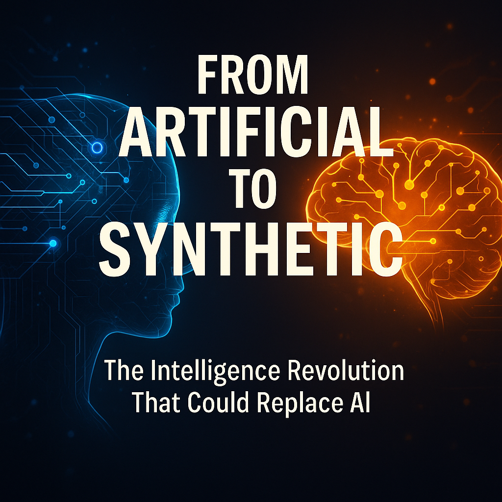 futuristic synthetic intelligence replacing AI