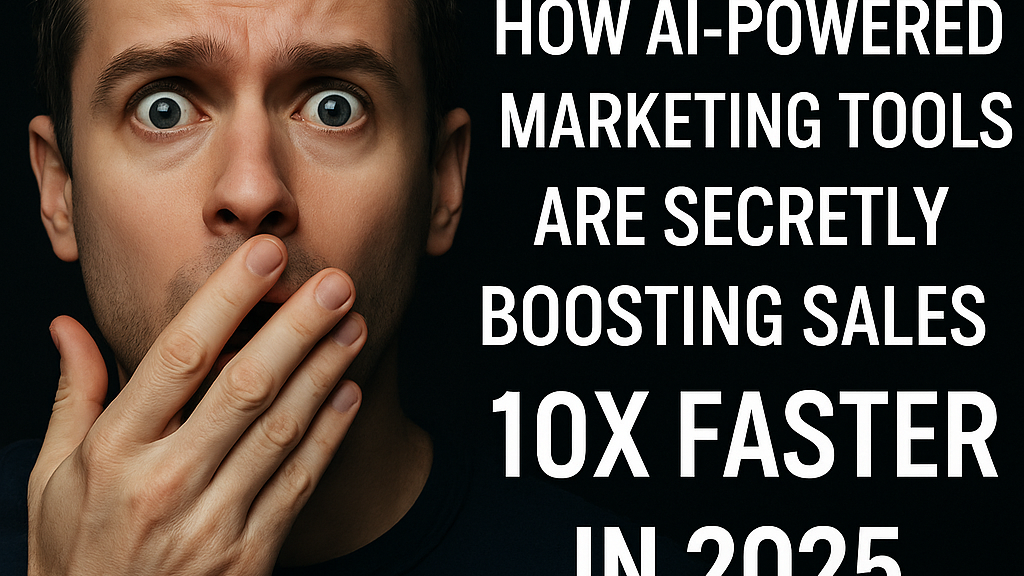 AI powered marketing tools boosting sales 10x faster in 2025 thumbnail