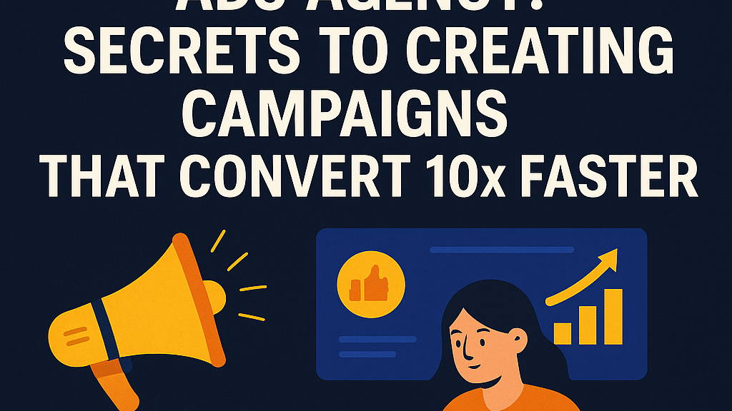 Digital marketing ads agency creating campaigns that convert 10x faster with ROI-focused strategies