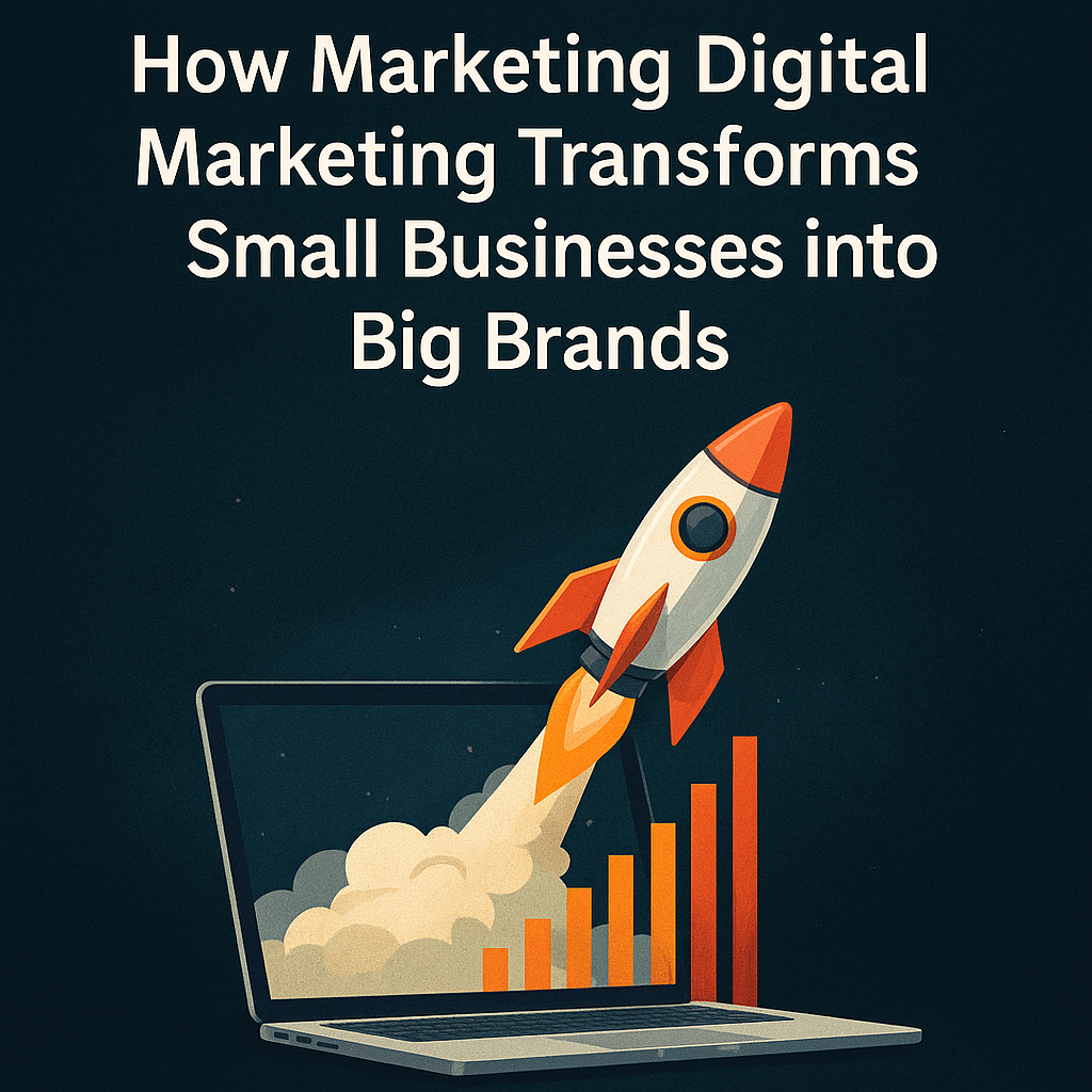 Marketing digital marketing transformations India for small business branding