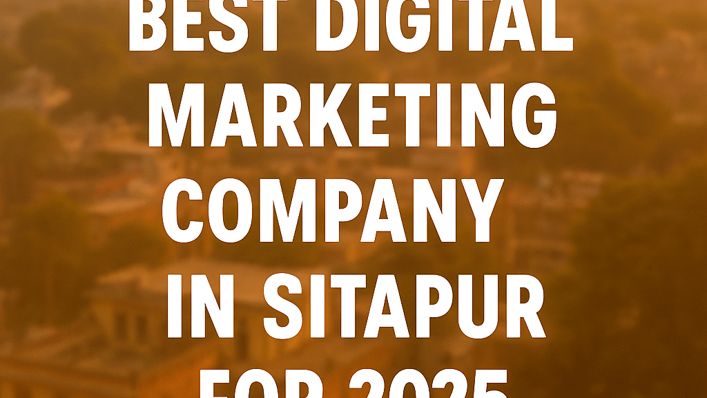 Best digital marketing company in Sitapur 2025 thumbnail by Digital Marketing Burst