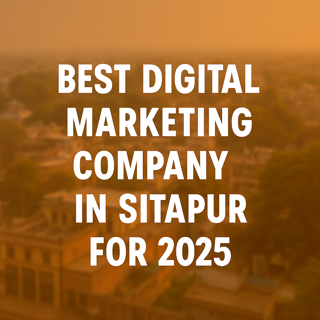 Best digital marketing company in Sitapur 2025 thumbnail by Digital Marketing Burst