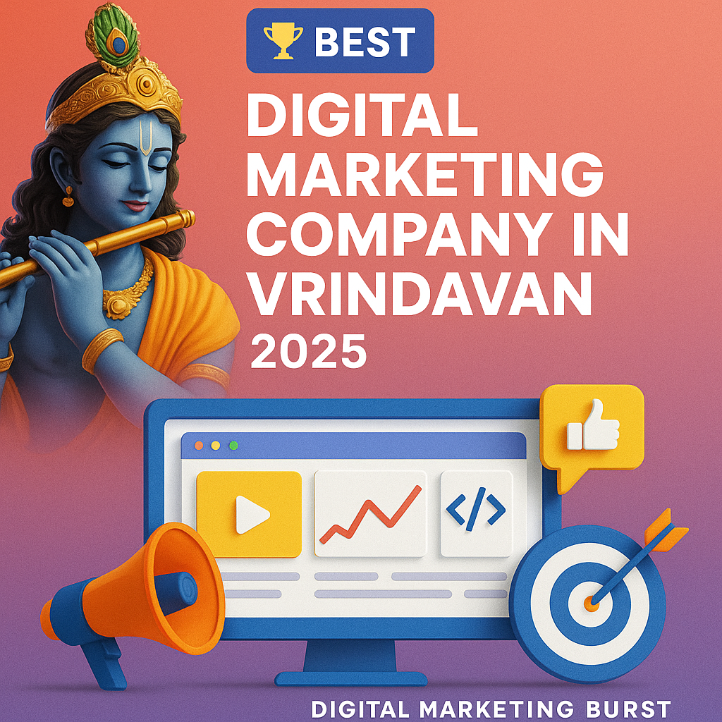Best Digital Marketing Company in Vrindavan 2025 Digital Marketing Burst
