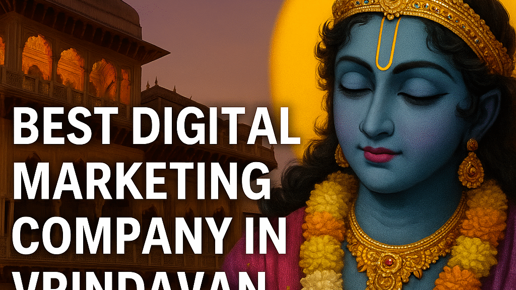 Lord Krishna closed eyes Banke Bihari Temple Vrindavan Digital Marketing Burst