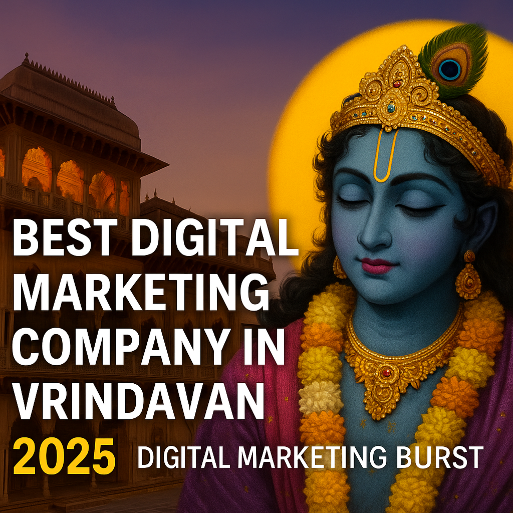 Lord Krishna closed eyes Banke Bihari Temple Vrindavan Digital Marketing Burst