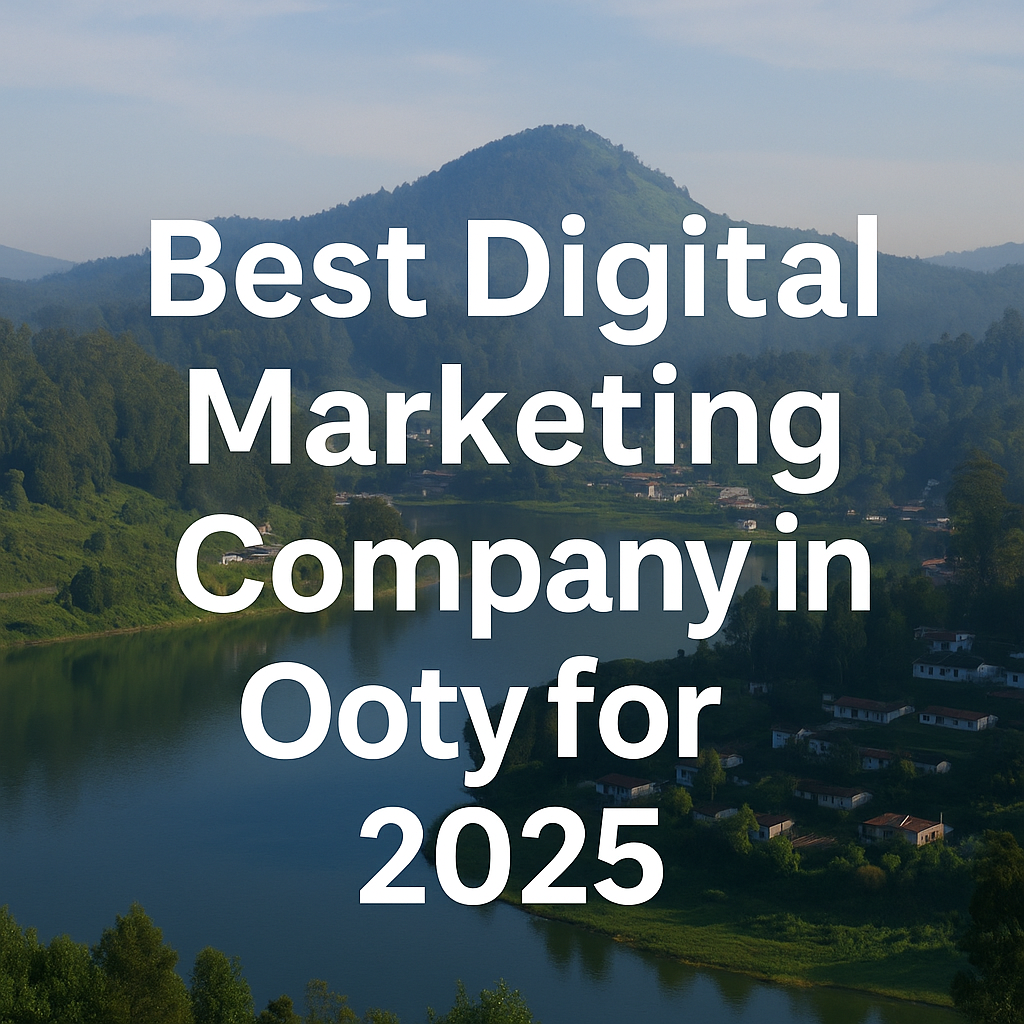 Best digital marketing company in Ooty 2025 by Digital Marketing Burst
