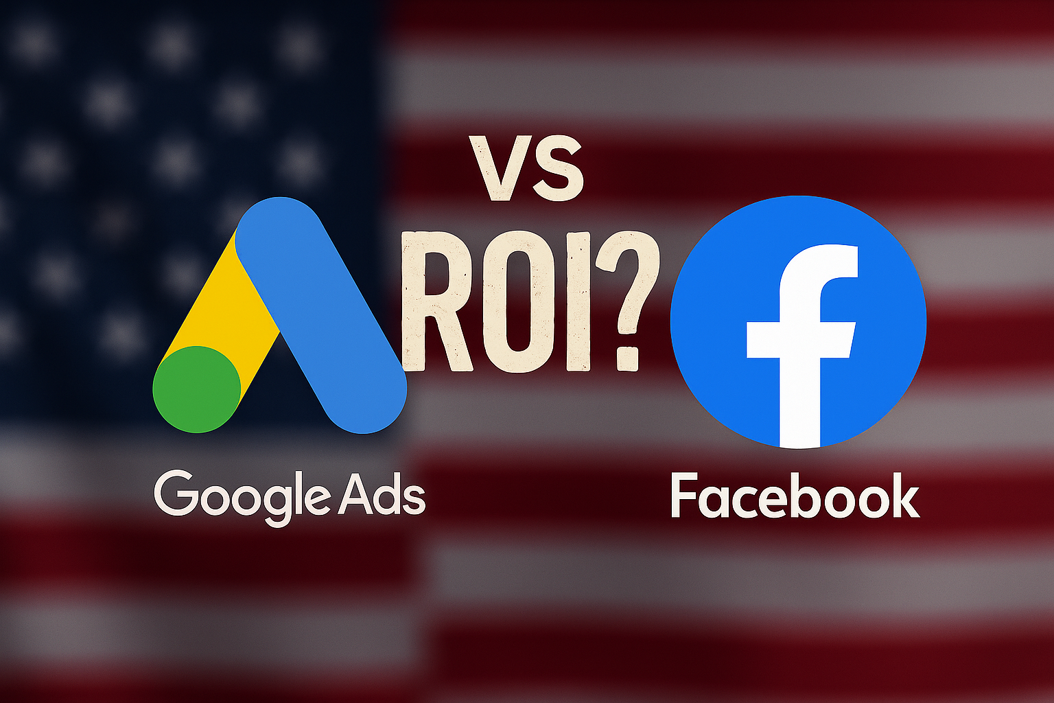 Google Ads strategy USA vs Facebook ROI study for U.S. companies by Digital Marketing Burst