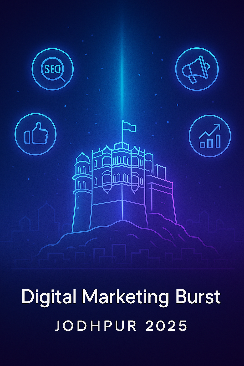 digital marketing company Jodhpur top marketing agency Jodhpur digital advertising agency Jodhpur illustration