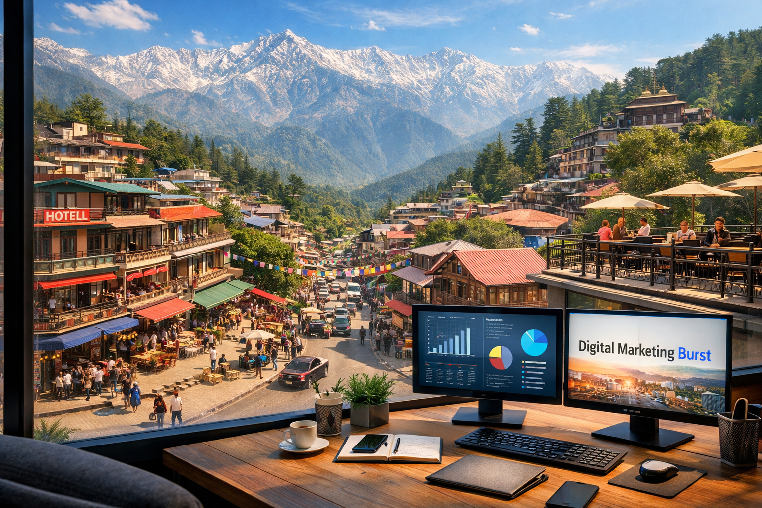 Best Digital Marketing Company in Dharamshala Himachal Pradesh for 2025 helping local businesses grow
