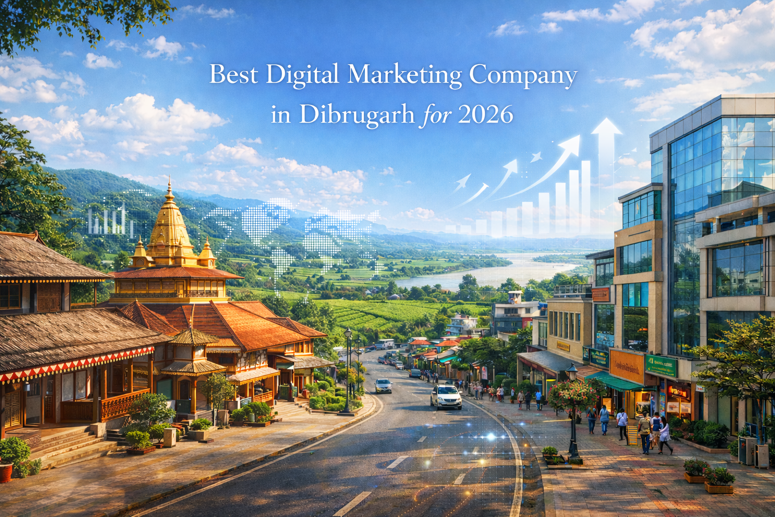 Best Digital Marketing Company in Dibrugarh for 2026 showing business growth and culture