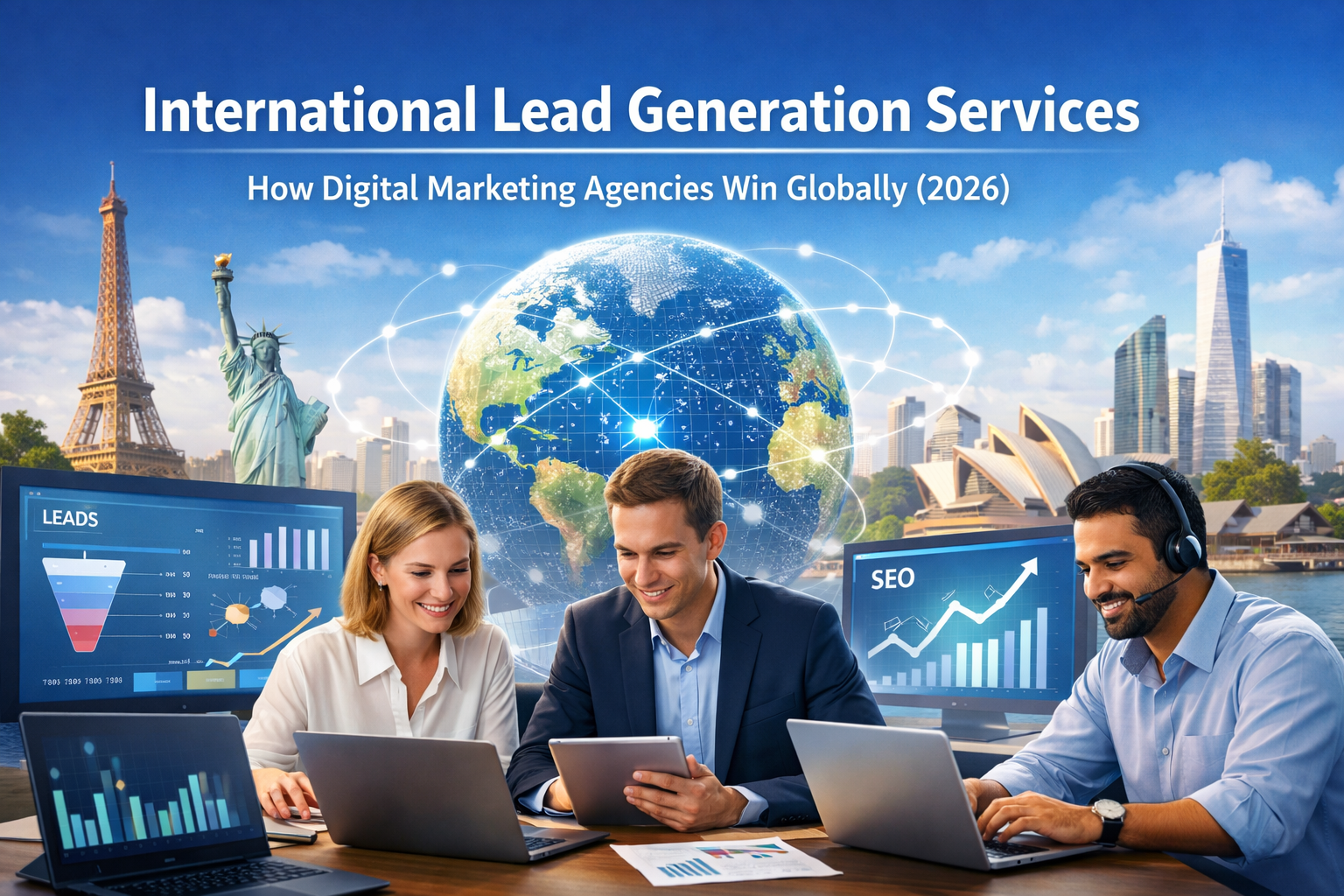 international lead generation services used by digital marketing agencies to generate qualified global leads