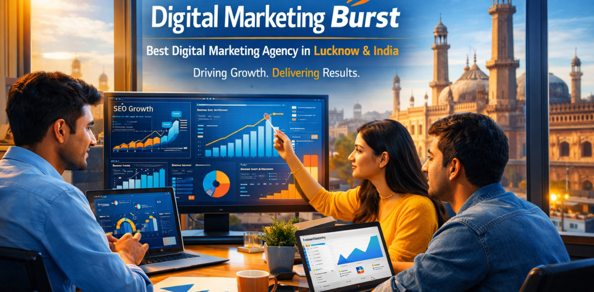 Digital Marketing Burst best digital marketing agency Lucknow India SEO marketing services company