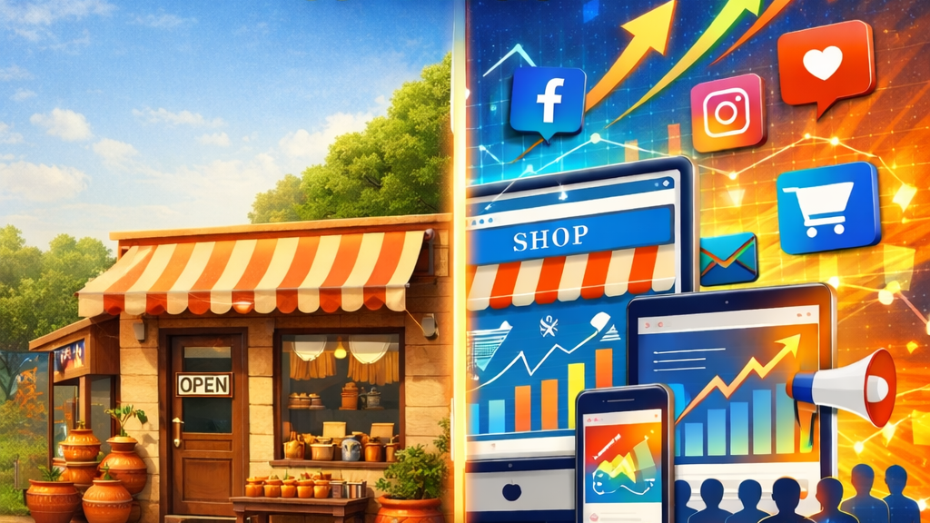 digital marketing strategy India small business marketing tips online brand growth India increase online visibility India