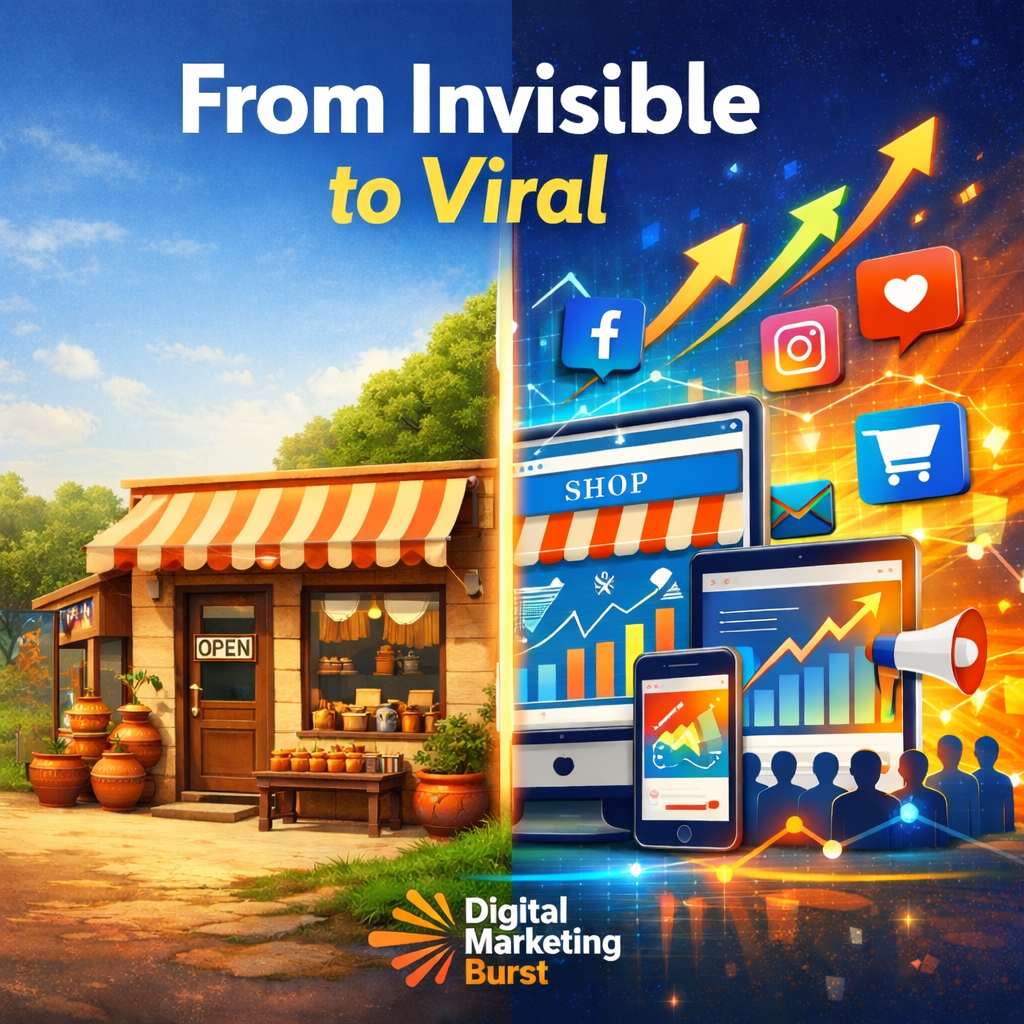 digital marketing strategy India small business marketing tips online brand growth India increase online visibility India