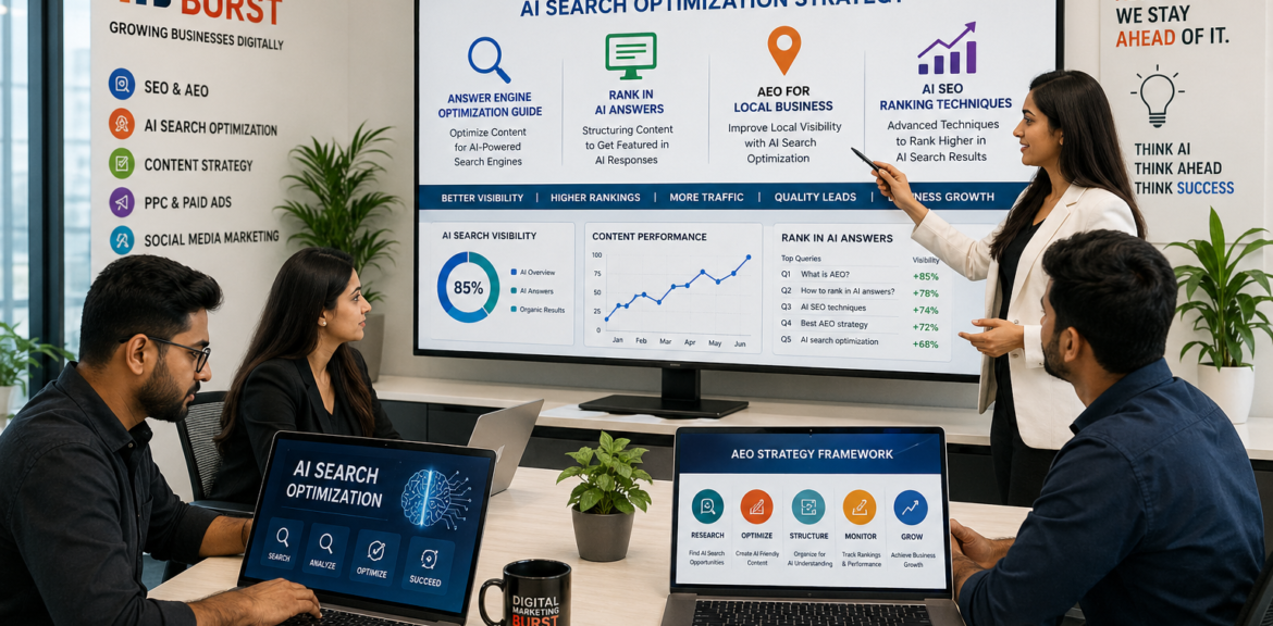 answer engine optimization guide AI search optimization strategy rank in AI answers AEO for local business AI SEO ranking techniques