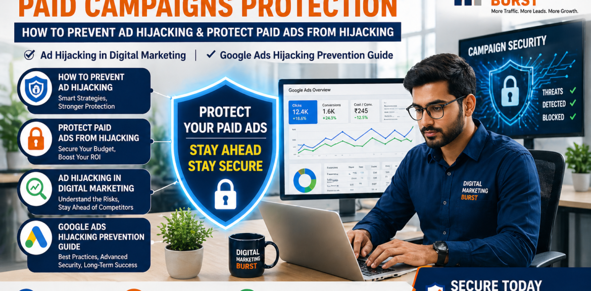 ad hijacking paid campaigns protection how to prevent ad hijacking ad hijacking in digital marketing protect paid ads from hijacking google ads hijacking prevention guide office marketing