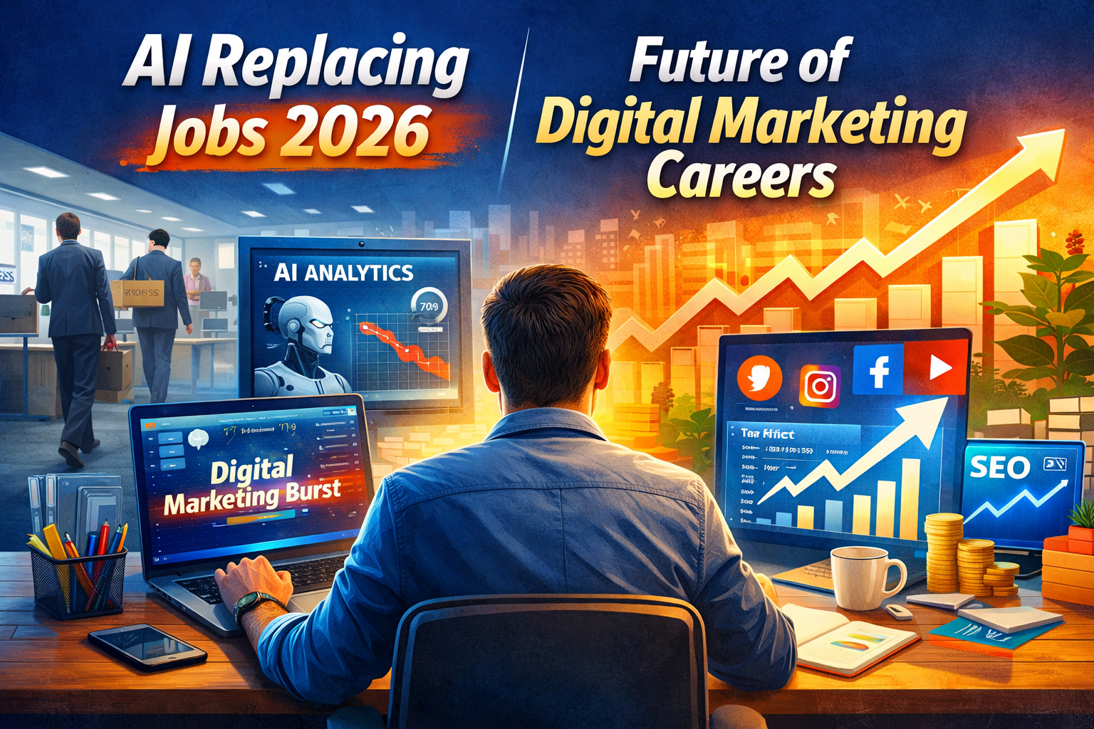 AI replacing jobs 2026 oracle layoffs AI impact future jobs after AI AI impact on marketing digital marketing jobs future career growth India