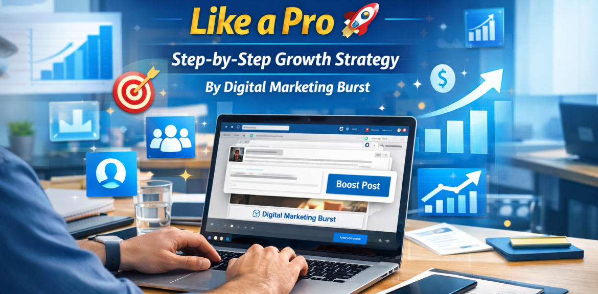 how to boost linkedin linkedin boost post tutorial boost linkedin post guide linkedin sponsored post strategy linkedin ads boost tutorial digital marketing burst