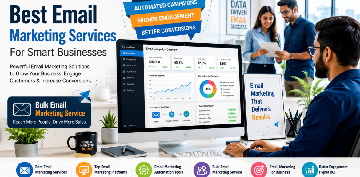 best email marketing services top email marketing platforms email marketing automation tools bulk email marketing service email marketing for business