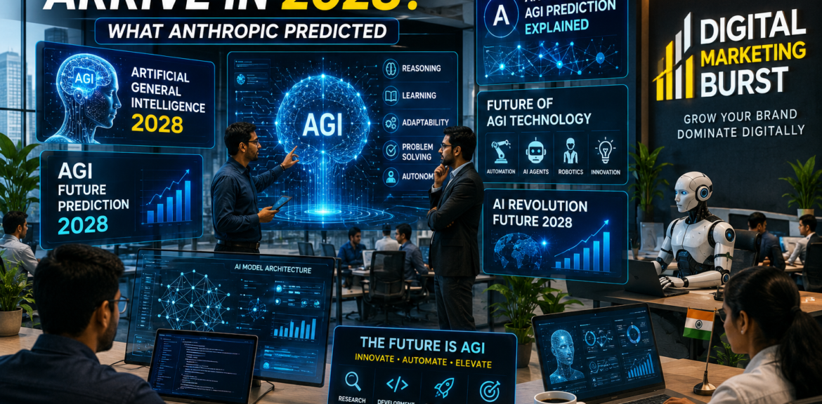 Artificial General Intelligence 2028 AGI Future Prediction 2028 Future Of AGI Technology AI Revolution Future 2028