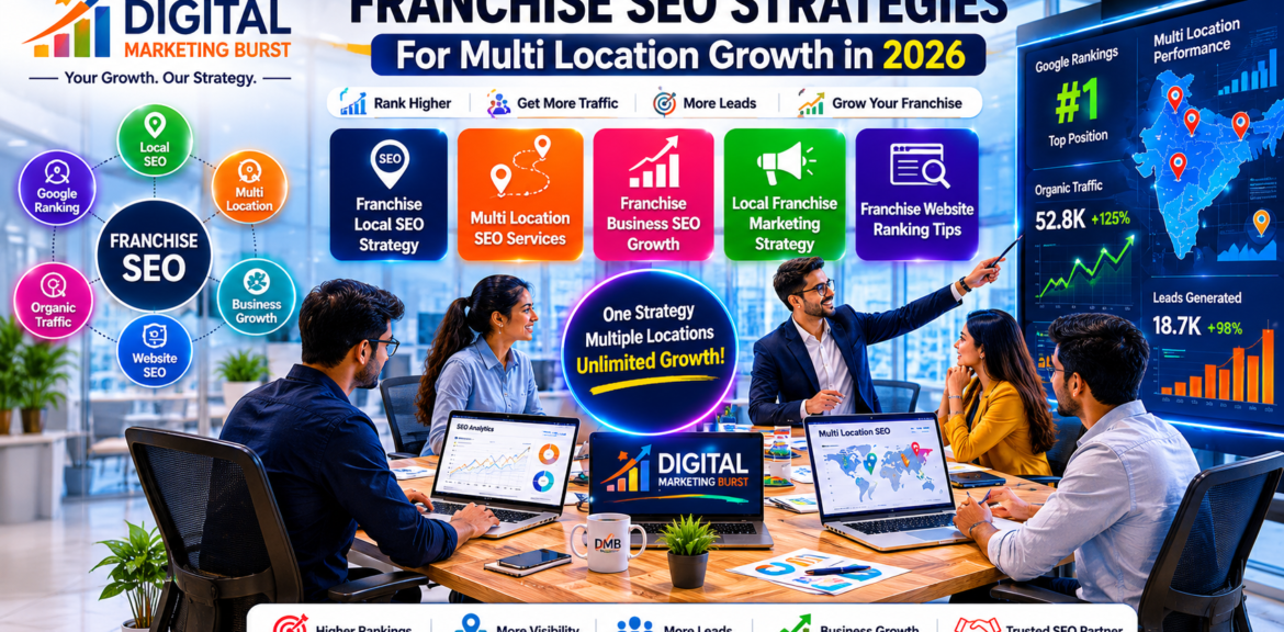 Franchise Local SEO Strategy Multi Location SEO Services Franchise Business SEO Growth Digital Marketing Burst