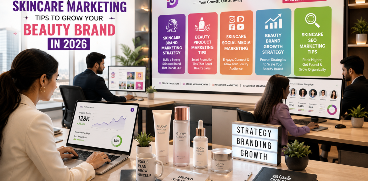 Skincare Brand Marketing Strategy Beauty Product Marketing Tips Skincare Social Media Marketing Beauty Brand Growth Strategy