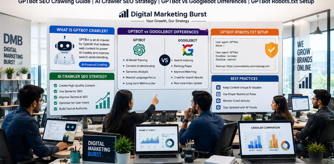 what is gptbot crawler gptbot seo crawling guide ai crawler seo strategy gptbot vs googlebot differences gptbot robots txt setup