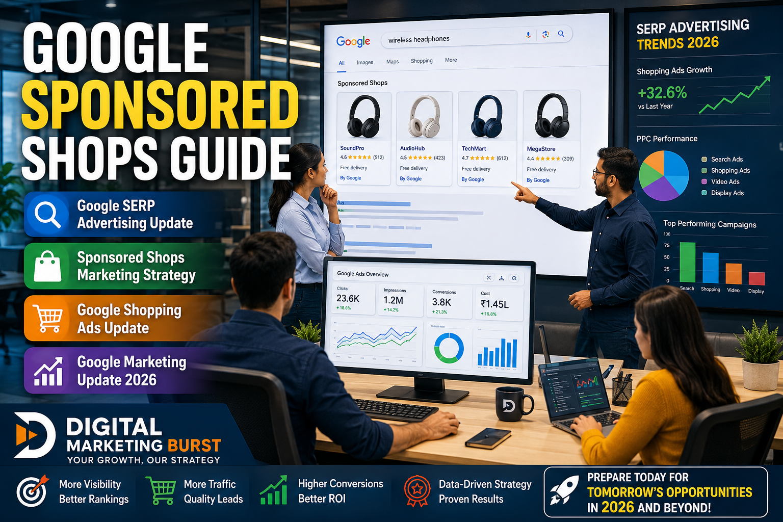 Google Sponsored Shops Guide | Digital Marketing Burst