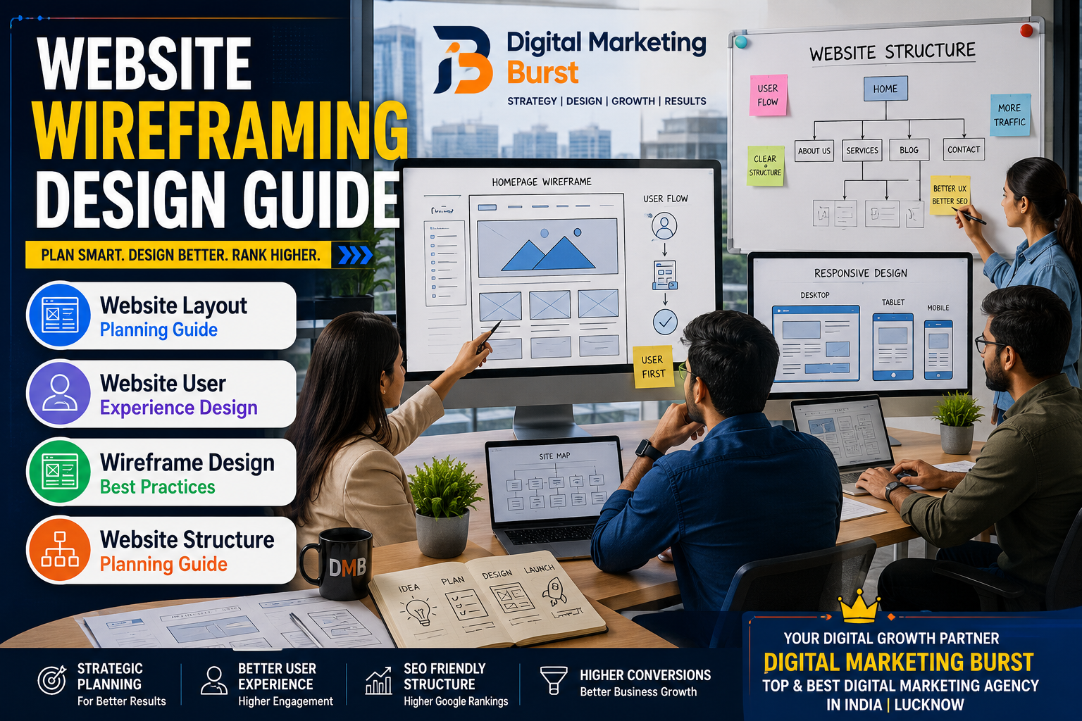 Website Wireframing Design Guide, Website Layout Planning Guide, Website User Experience Design, Wireframe Design Best Practices, Website Structure Planning Guide
