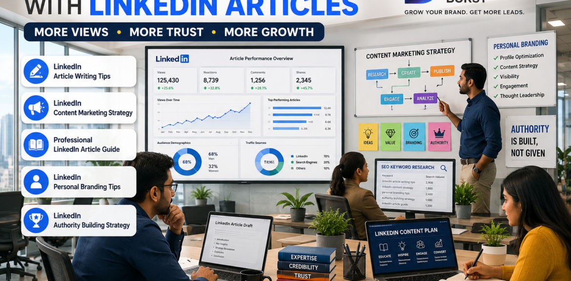 LinkedIn Article Writing Tips LinkedIn Content Marketing Strategy Professional LinkedIn Article Guide LinkedIn Personal Branding Tips LinkedIn Authority Building Strategy