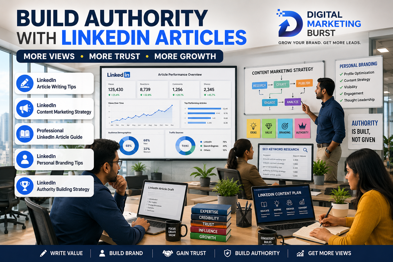 LinkedIn Article Writing Tips LinkedIn Content Marketing Strategy Professional LinkedIn Article Guide LinkedIn Personal Branding Tips LinkedIn Authority Building Strategy