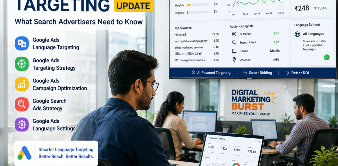 Google Ads Language Targeting with Google Ads Targeting Strategy, Campaign Optimization, Google Search Ads Strategy and Google Ads Language Settings