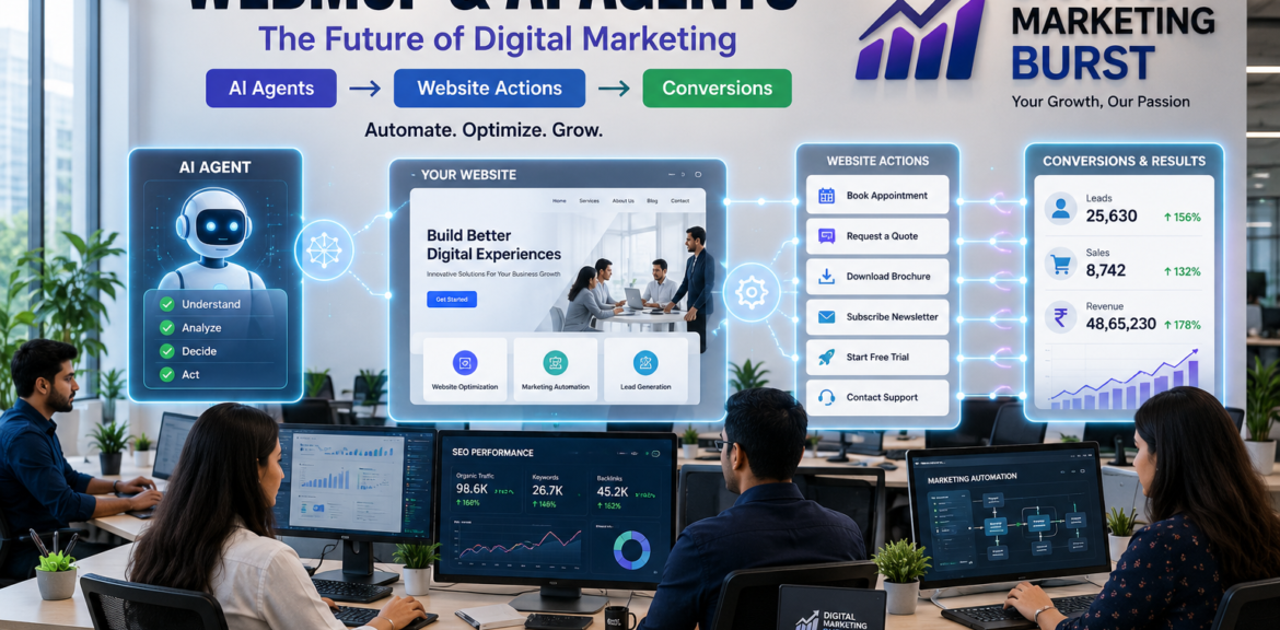 AI Agents Digital Marketing with AI Agents Marketing Automation, Agentic AI Digital Marketing, AI Agents Website Automation and AI Agents For Websites