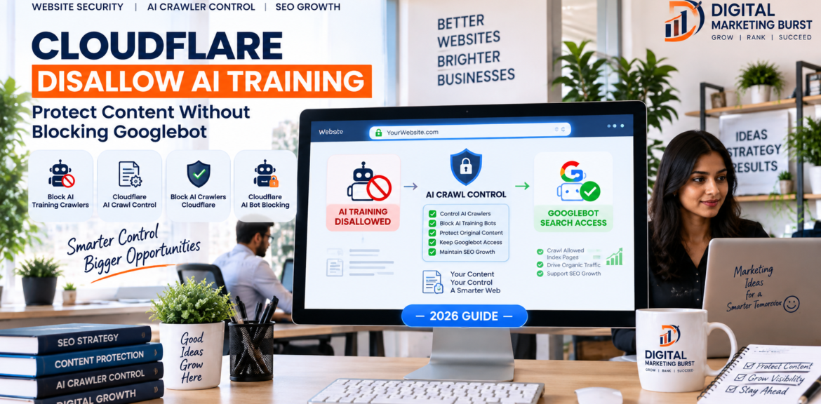 Cloudflare Disallow AI Training, Block AI Training Crawlers, Cloudflare AI Crawl Control, Block AI Crawlers Cloudflare and Cloudflare AI Bot Blocking